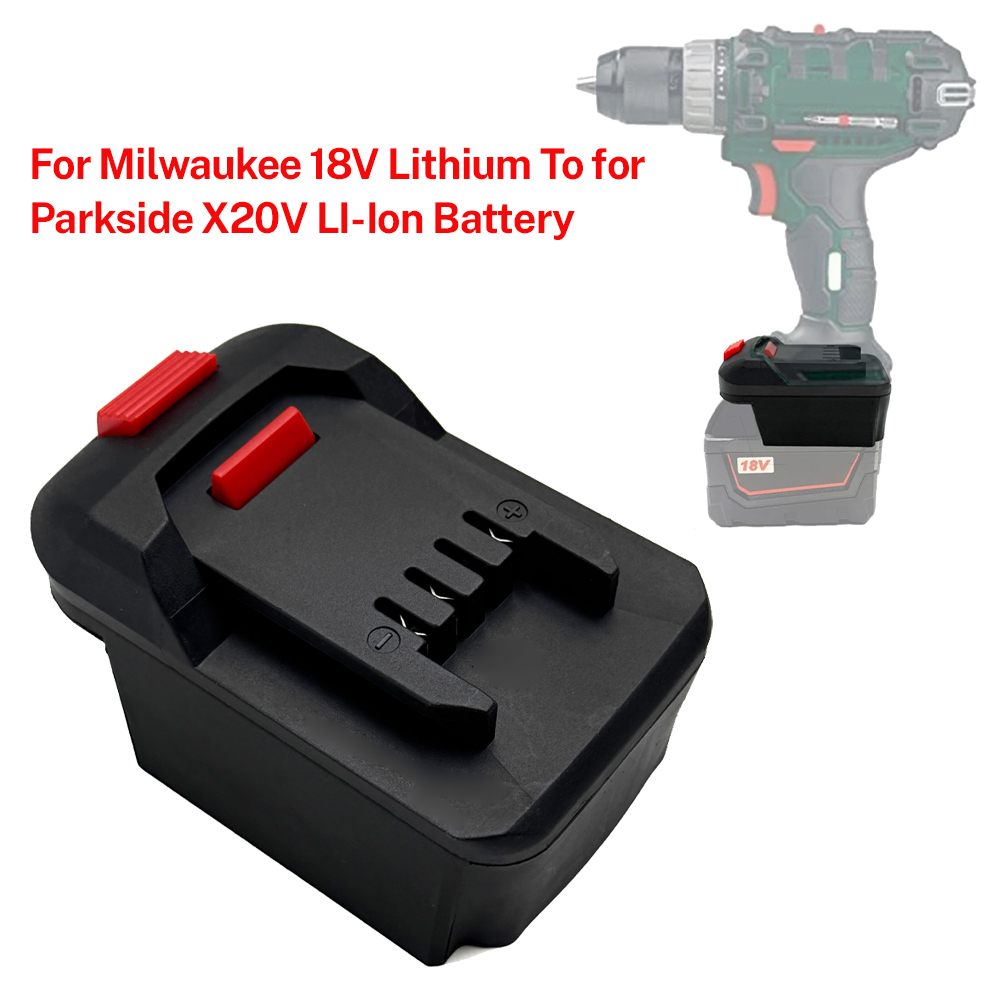 Agm Deep Cycle Battery - Battery Adapter/Converter for Lidl Parkside X20V