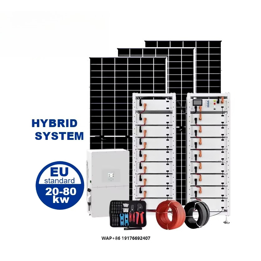 Off Grid Solar Kit - deye 20Kwh 30Kwh 50Kwh 80kw Off/on