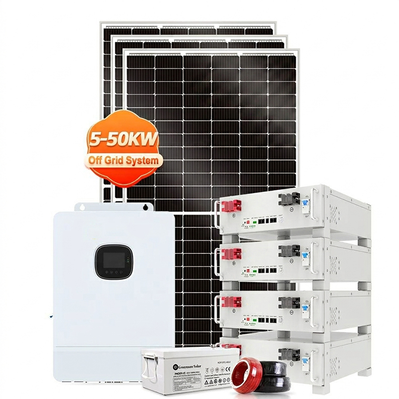 Off Grid Solar Kit - Commercial Industrial Solar System 50KW 100KW
