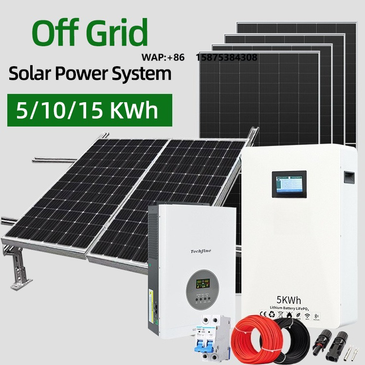 Off Grid Solar Kit - Factory Price 3kW Home Off-grid Solar