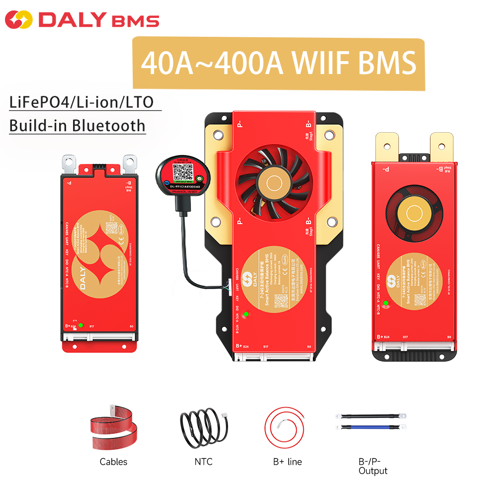 DALY 100 BMS Lifepo4 4S 7S 8S  - Smart Bms 评论和价格
