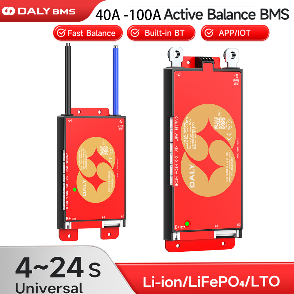 DALY 100 Smart BMS 4S 8S 12S 1 - Smart Bms 评论和价格