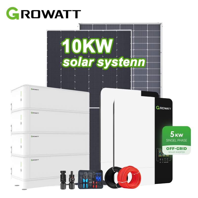 Hybrid Solar Power System 5kw  - Off Grid Solar Kit 评论和价格