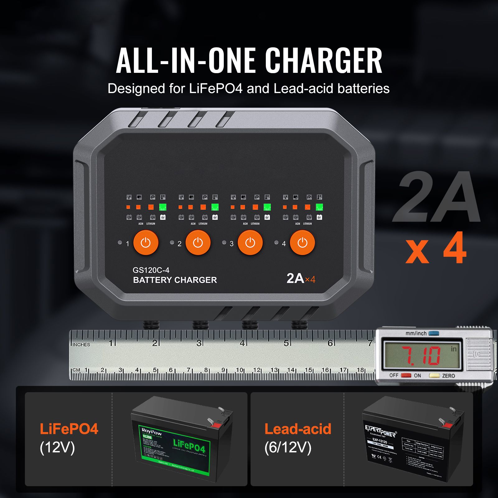 Smart Battery Charger, 8-Amp,  - Agm Deep Cycle Battery 评论和价格
