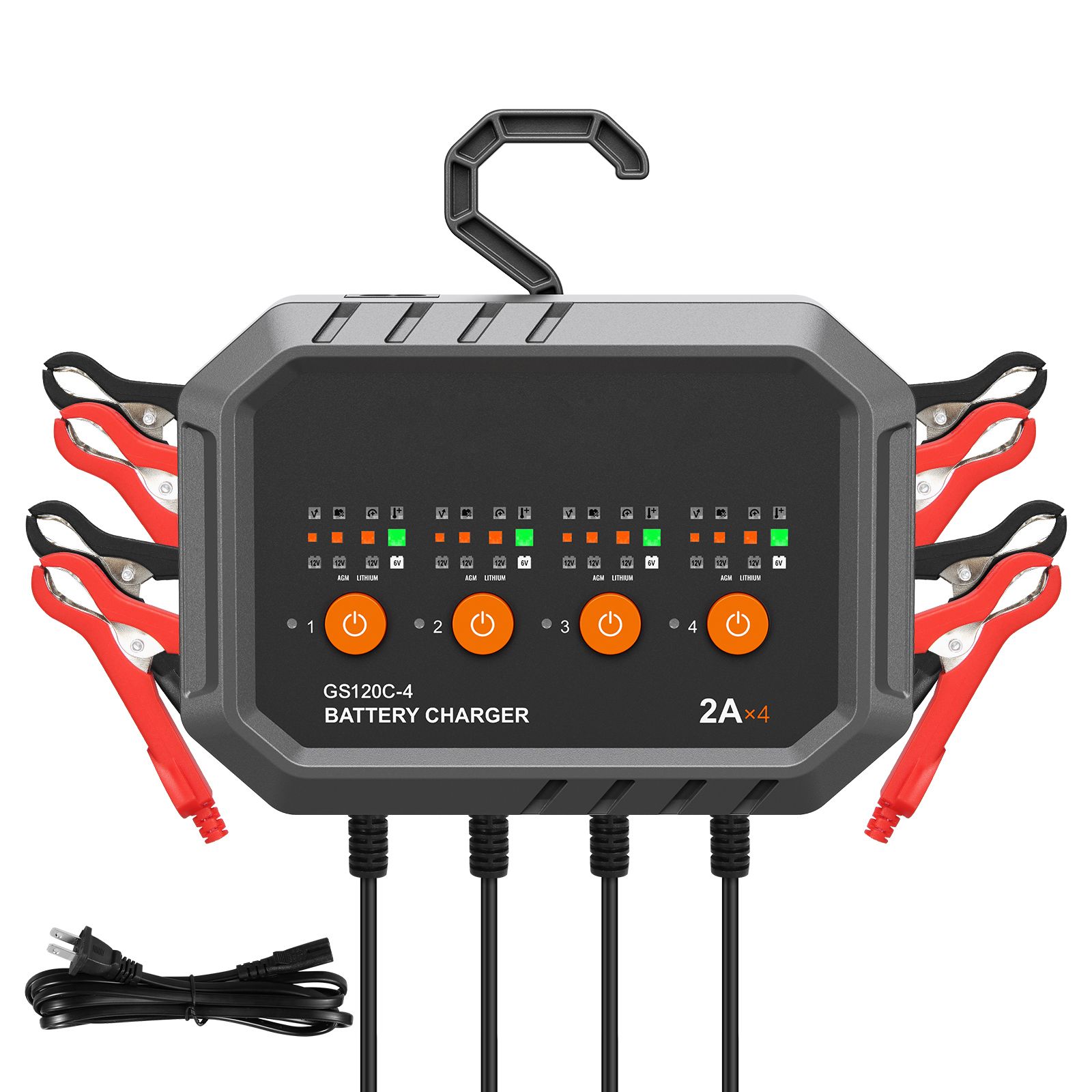 Smart Battery Charger, 8-Amp,  - Agm Deep Cycle Battery 评论和价格