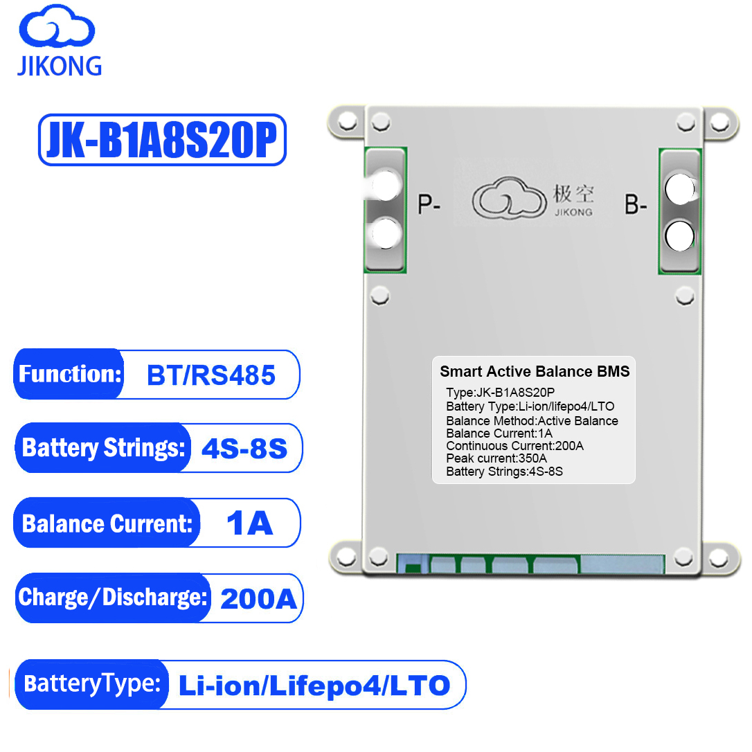 JK SMART BMS JK-B1A8S20P 1A Ac - Smart Bms 评论和价格